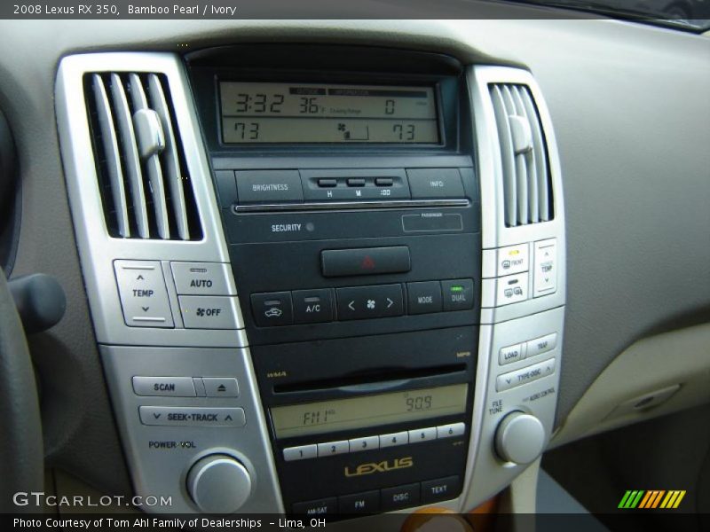 Bamboo Pearl / Ivory 2008 Lexus RX 350