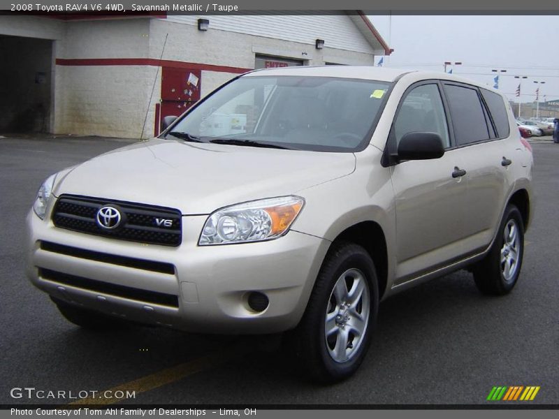 Savannah Metallic / Taupe 2008 Toyota RAV4 V6 4WD
