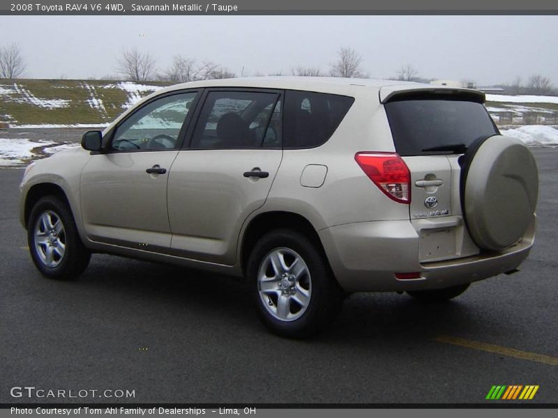 Savannah Metallic / Taupe 2008 Toyota RAV4 V6 4WD