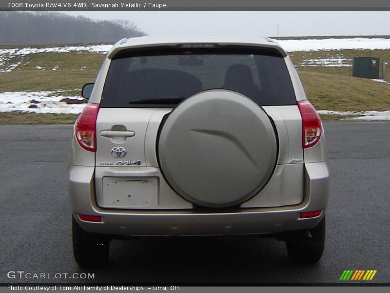 Savannah Metallic / Taupe 2008 Toyota RAV4 V6 4WD