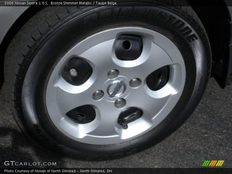 Bronze Shimmer Metallic / Taupe Beige 2006 Nissan Sentra 1.8 S