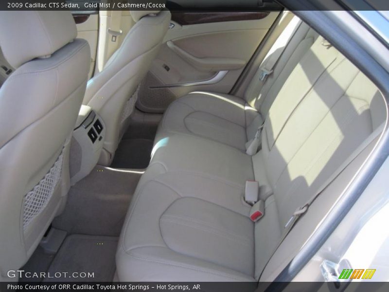 Gold Mist / Cashmere/Cocoa 2009 Cadillac CTS Sedan