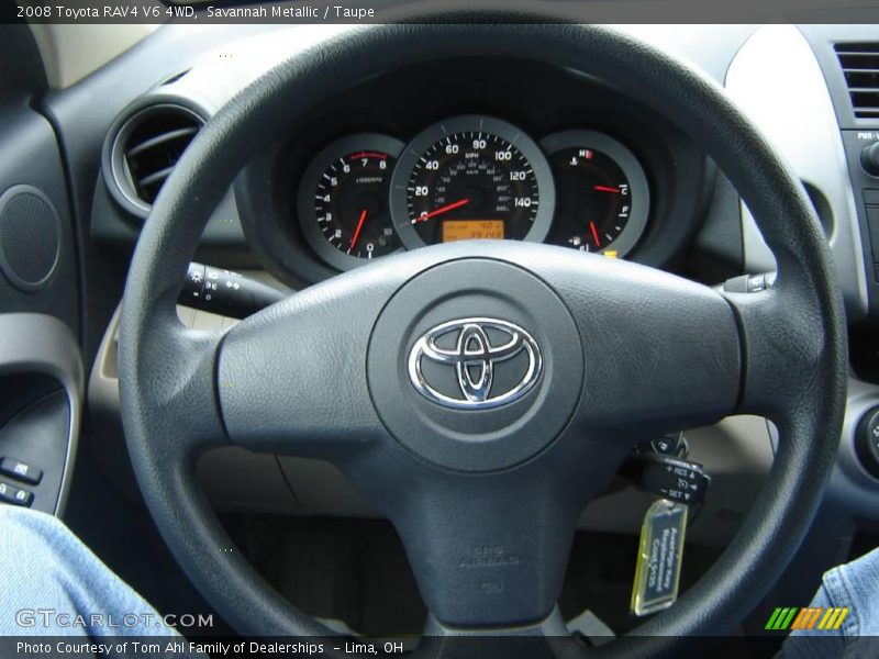 Savannah Metallic / Taupe 2008 Toyota RAV4 V6 4WD