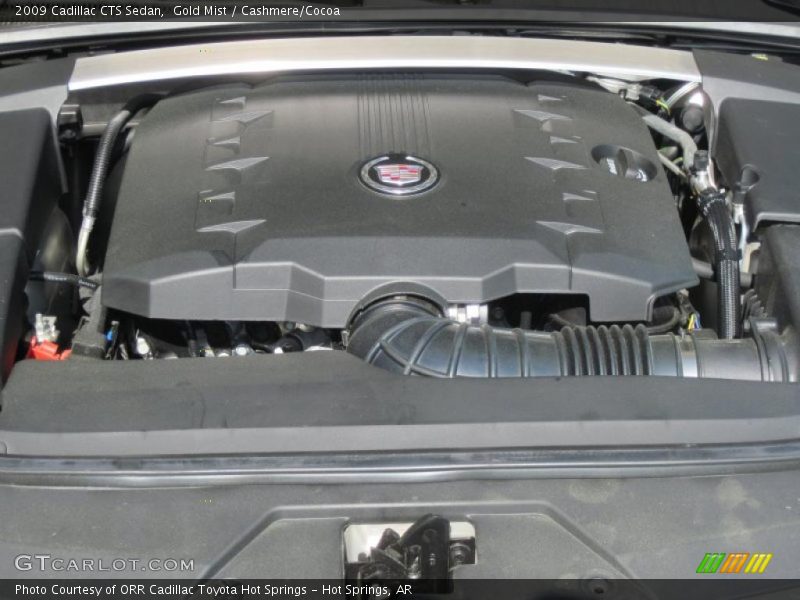 Gold Mist / Cashmere/Cocoa 2009 Cadillac CTS Sedan