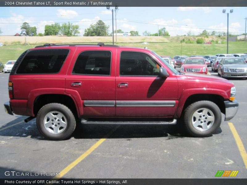 Sport Red Metallic / Tan/Neutral 2004 Chevrolet Tahoe LT