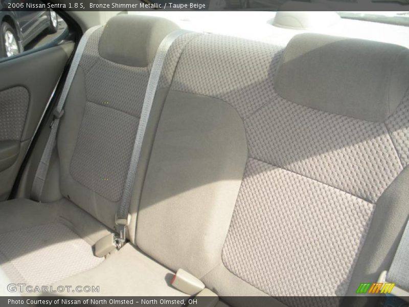 Bronze Shimmer Metallic / Taupe Beige 2006 Nissan Sentra 1.8 S