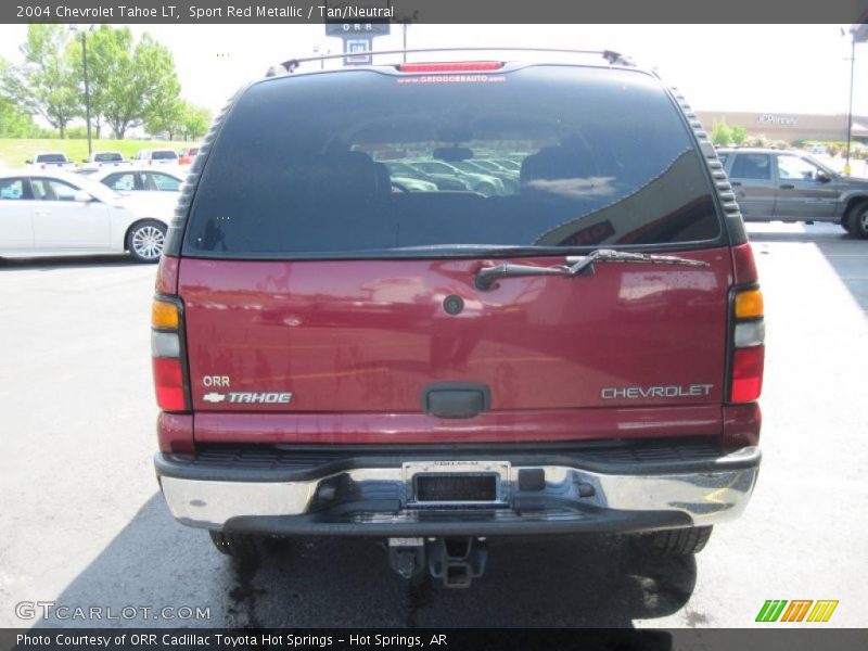 Sport Red Metallic / Tan/Neutral 2004 Chevrolet Tahoe LT