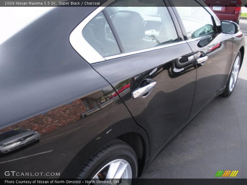 Super Black / Charcoal 2009 Nissan Maxima 3.5 SV