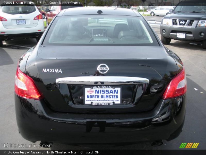 Super Black / Charcoal 2009 Nissan Maxima 3.5 SV