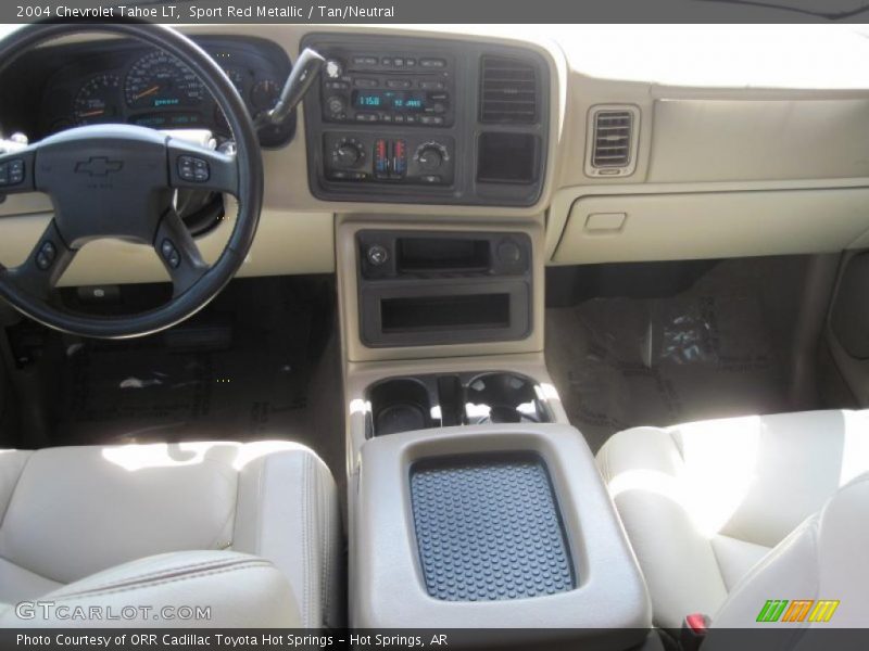 Sport Red Metallic / Tan/Neutral 2004 Chevrolet Tahoe LT