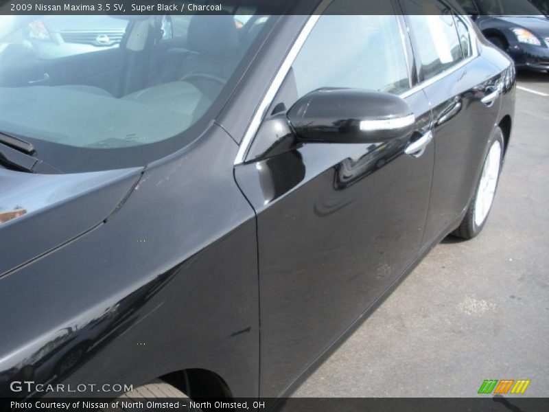 Super Black / Charcoal 2009 Nissan Maxima 3.5 SV