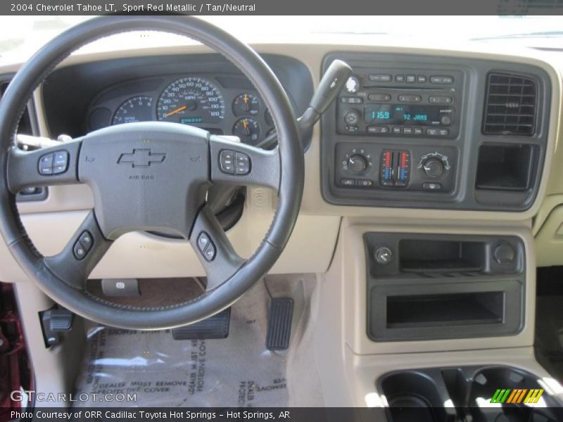 Sport Red Metallic / Tan/Neutral 2004 Chevrolet Tahoe LT