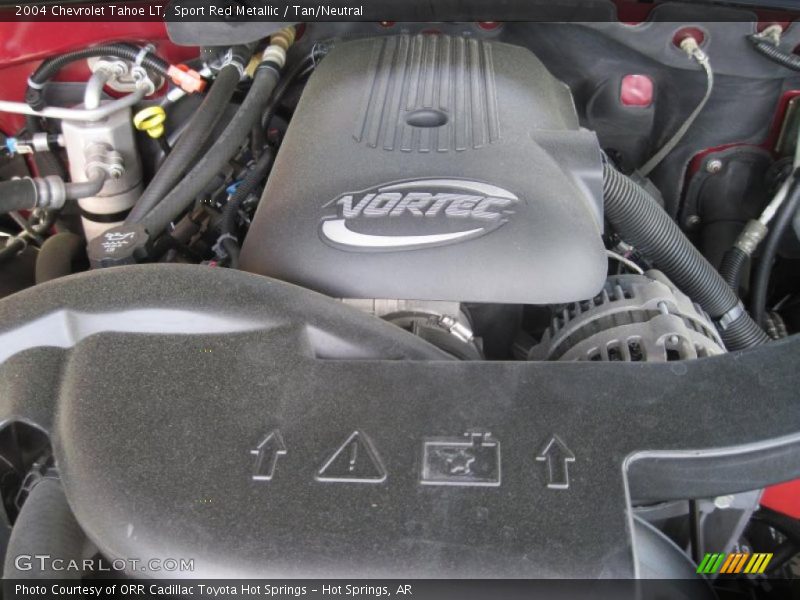 Sport Red Metallic / Tan/Neutral 2004 Chevrolet Tahoe LT