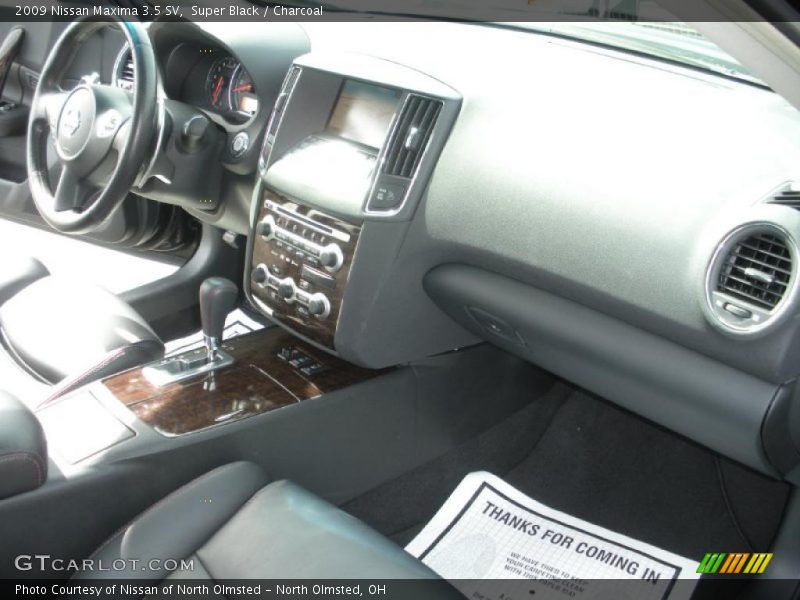 Super Black / Charcoal 2009 Nissan Maxima 3.5 SV