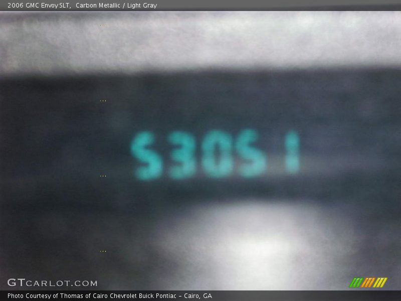 Carbon Metallic / Light Gray 2006 GMC Envoy SLT