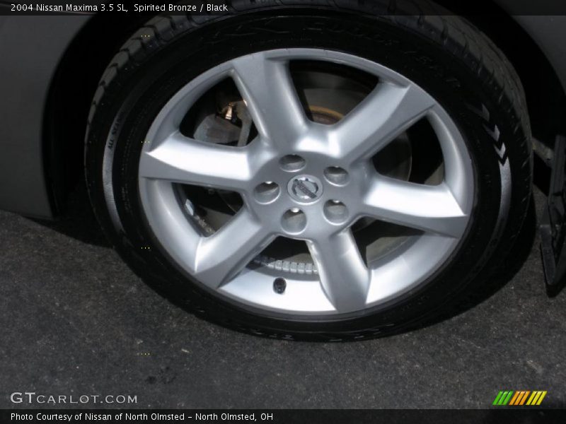 Spirited Bronze / Black 2004 Nissan Maxima 3.5 SL