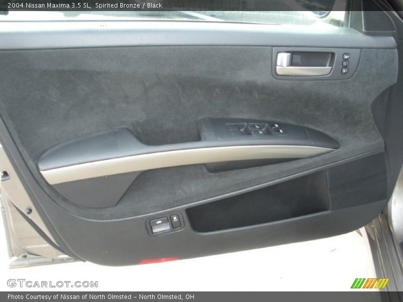 Spirited Bronze / Black 2004 Nissan Maxima 3.5 SL