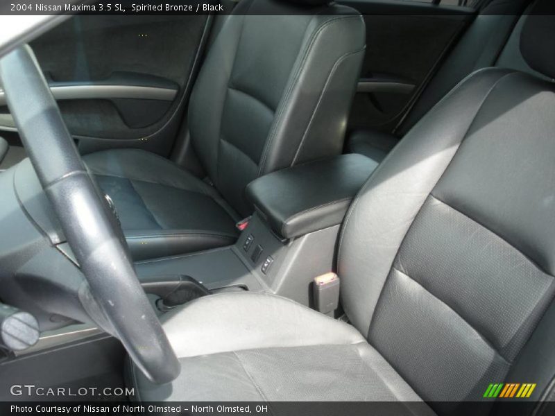 Spirited Bronze / Black 2004 Nissan Maxima 3.5 SL
