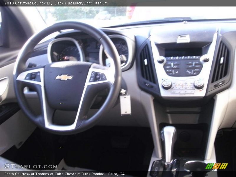 Black / Jet Black/Light Titanium 2010 Chevrolet Equinox LT