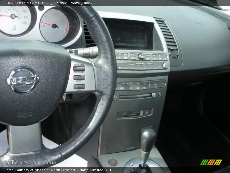 Spirited Bronze / Black 2004 Nissan Maxima 3.5 SL