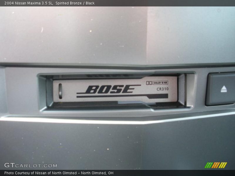 Spirited Bronze / Black 2004 Nissan Maxima 3.5 SL