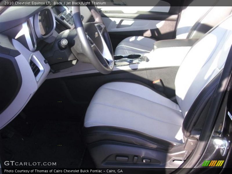 Black / Jet Black/Light Titanium 2010 Chevrolet Equinox LT