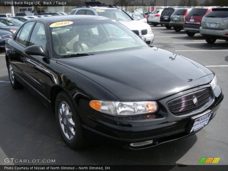 Black / Taupe 2000 Buick Regal LSE