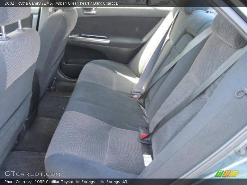 Aspen Green Pearl / Dark Charcoal 2002 Toyota Camry SE V6