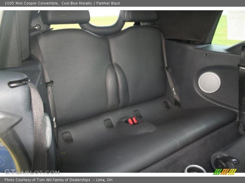 Cool Blue Metallic / Panther Black 2005 Mini Cooper Convertible