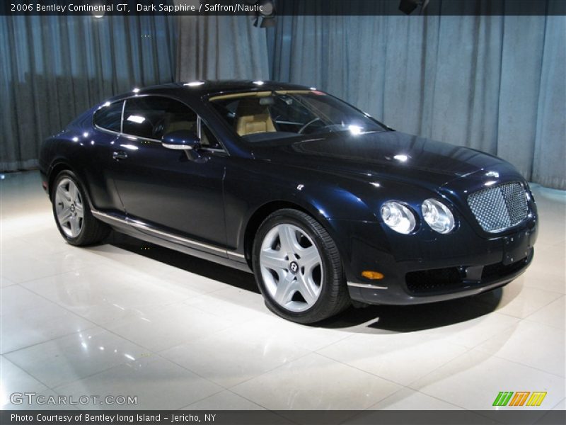 Dark Sapphire / Saffron/Nautic 2006 Bentley Continental GT