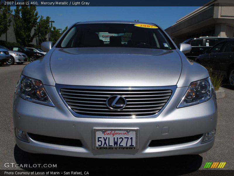 Mercury Metallic / Light Gray 2007 Lexus LS 460