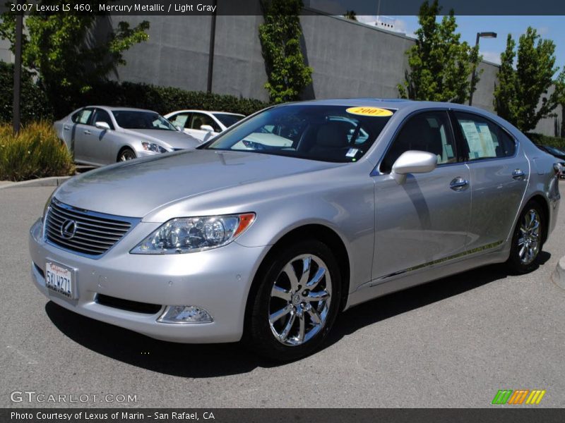 Mercury Metallic / Light Gray 2007 Lexus LS 460