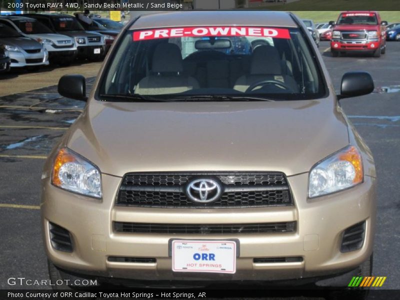 Sandy Beach Metallic / Sand Beige 2009 Toyota RAV4 4WD