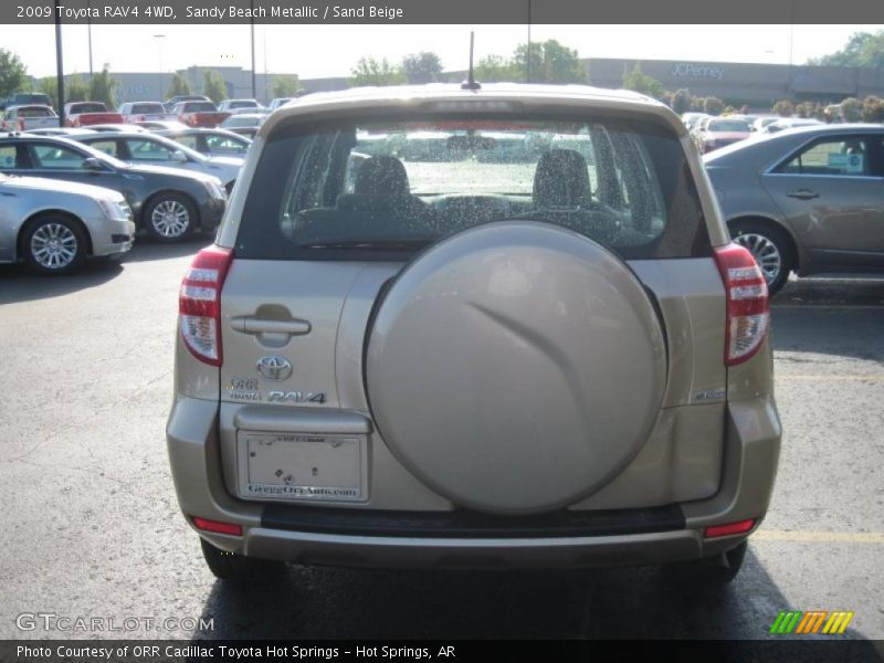 Sandy Beach Metallic / Sand Beige 2009 Toyota RAV4 4WD
