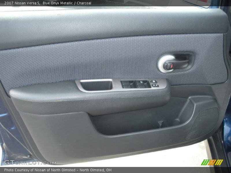 Blue Onyx Metallic / Charcoal 2007 Nissan Versa S
