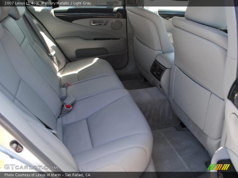 Mercury Metallic / Light Gray 2007 Lexus LS 460
