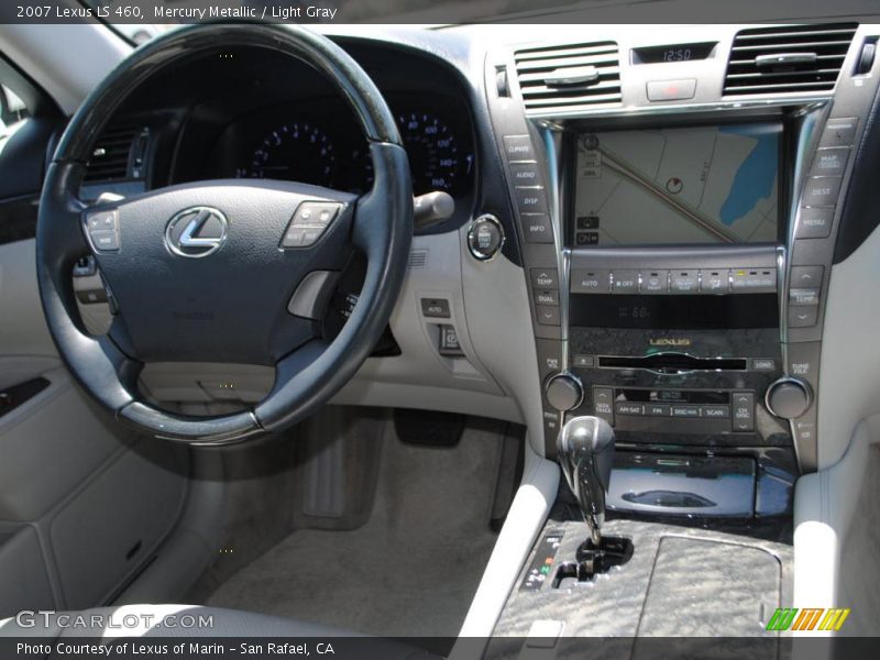 Mercury Metallic / Light Gray 2007 Lexus LS 460