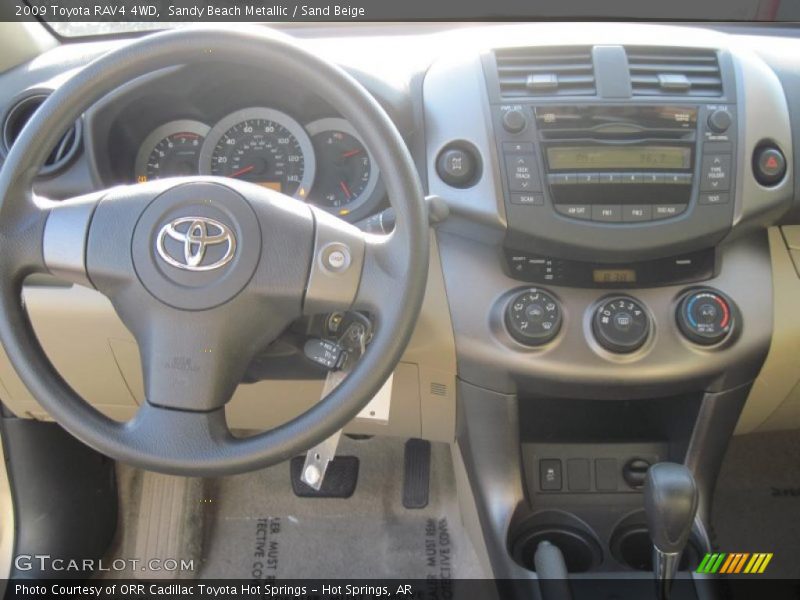 Sandy Beach Metallic / Sand Beige 2009 Toyota RAV4 4WD