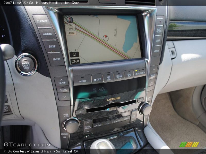 Mercury Metallic / Light Gray 2007 Lexus LS 460