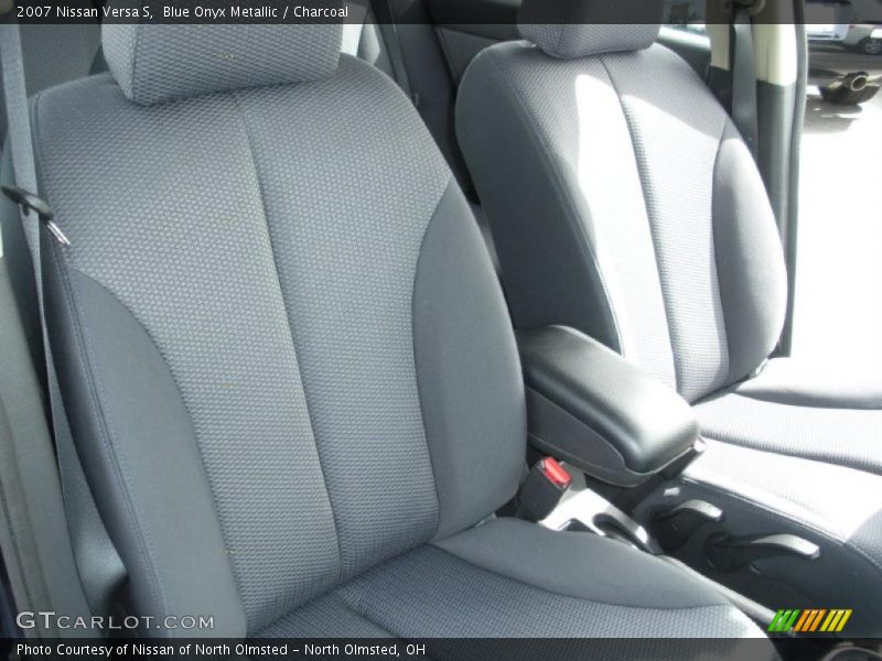 Blue Onyx Metallic / Charcoal 2007 Nissan Versa S