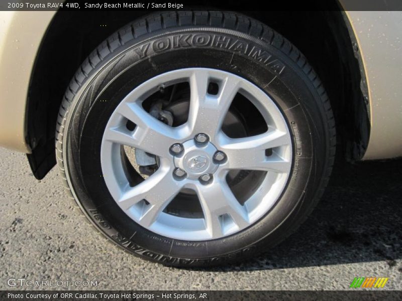 Sandy Beach Metallic / Sand Beige 2009 Toyota RAV4 4WD