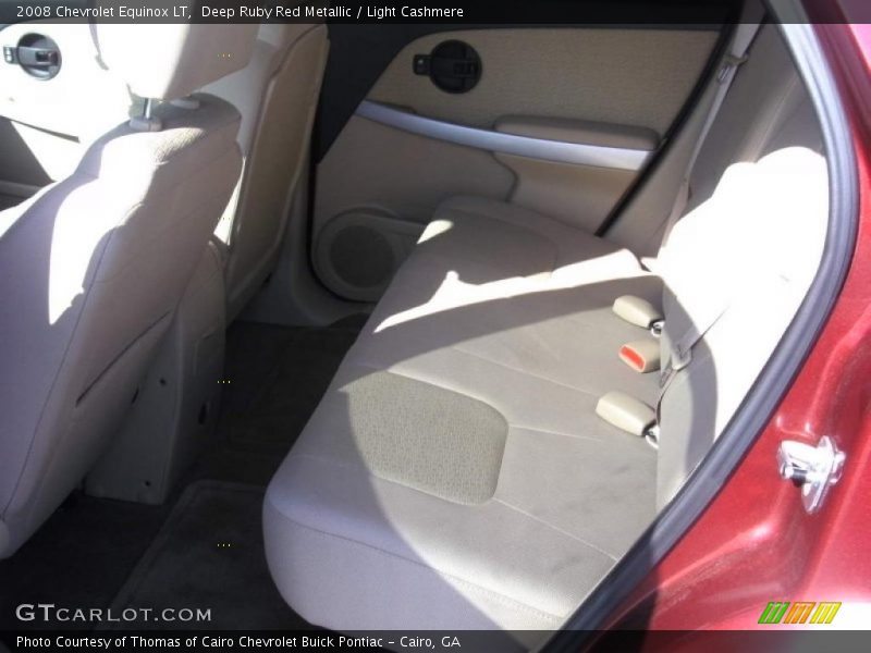 Deep Ruby Red Metallic / Light Cashmere 2008 Chevrolet Equinox LT