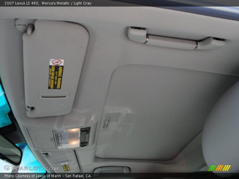 Mercury Metallic / Light Gray 2007 Lexus LS 460