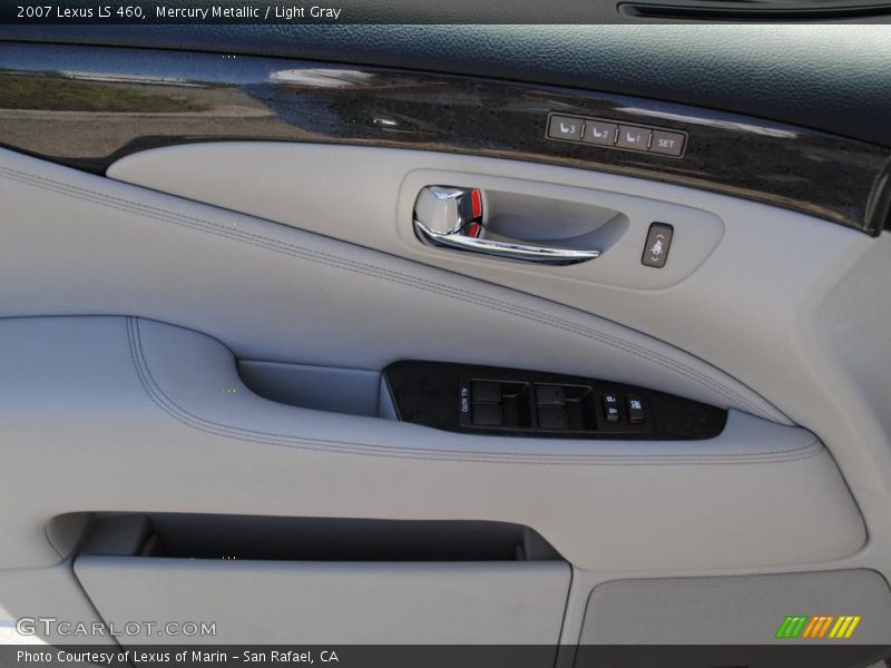 Mercury Metallic / Light Gray 2007 Lexus LS 460