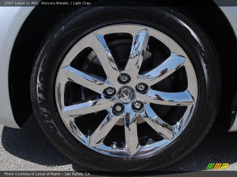 Mercury Metallic / Light Gray 2007 Lexus LS 460
