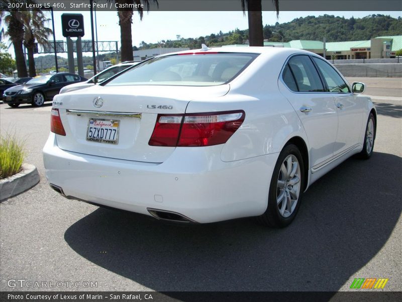 Starfire Pearl / Cashmere 2007 Lexus LS 460