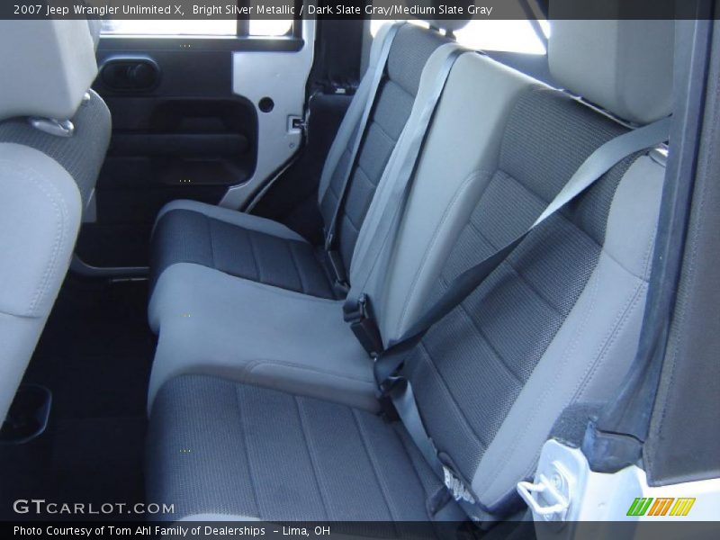Bright Silver Metallic / Dark Slate Gray/Medium Slate Gray 2007 Jeep Wrangler Unlimited X