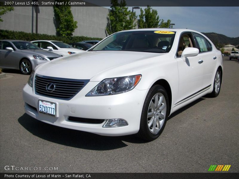 Starfire Pearl / Cashmere 2007 Lexus LS 460