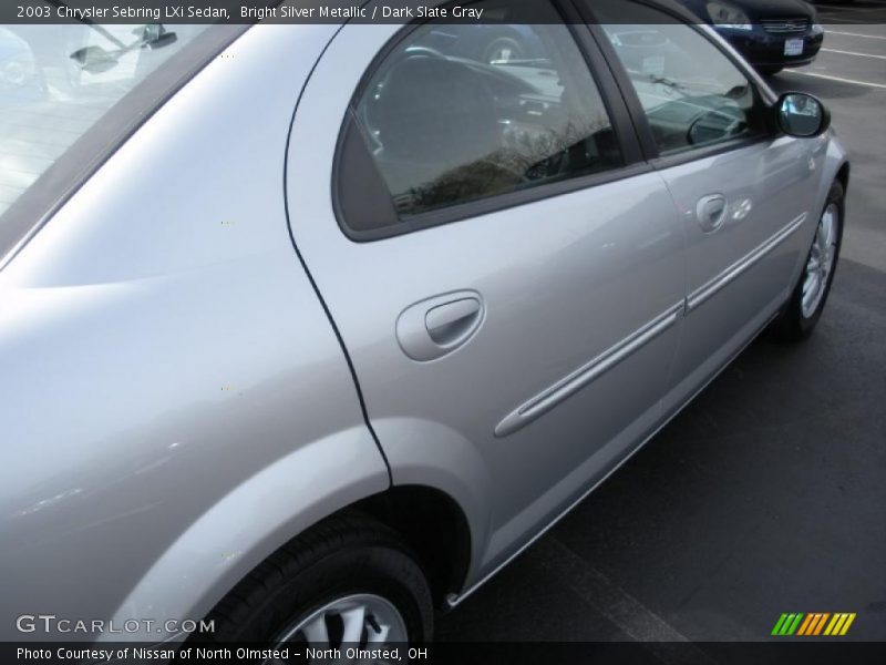 Bright Silver Metallic / Dark Slate Gray 2003 Chrysler Sebring LXi Sedan