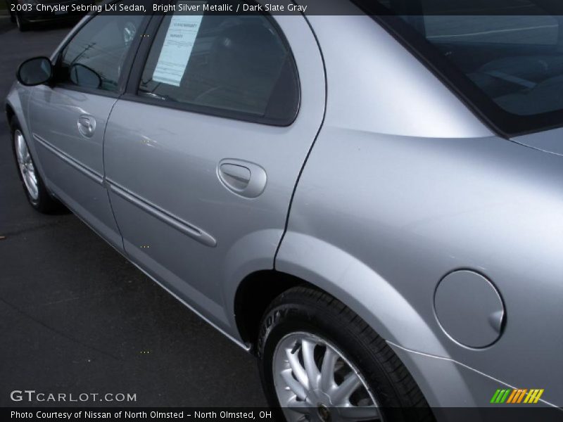 Bright Silver Metallic / Dark Slate Gray 2003 Chrysler Sebring LXi Sedan